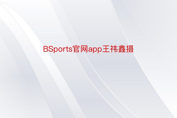 BSports官网app王祎鑫摄